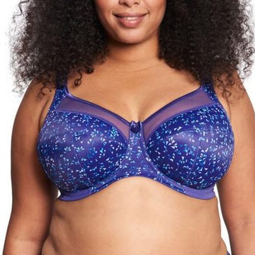Kayla Underwire Banded Bra Purple Cascade